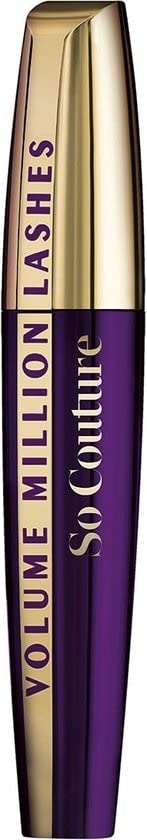 L'Oreal Paris Volume Million Lashes So Couture Mascara Black, Volume and Intensity, Leaving Lashes Soft