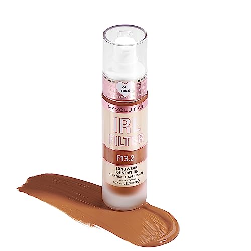 Makeup Revolution, IRL Filter, Longwear, Foundation, F7, 23ml