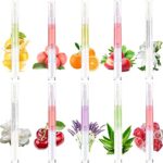 Cuticle Oil Pens for Nail Care,10PCS Mix Flavors Cuticle Revitalizer Oil Pen Set,Nail Oil Pens with Natural Ingredients Revitalize Pen with Soft