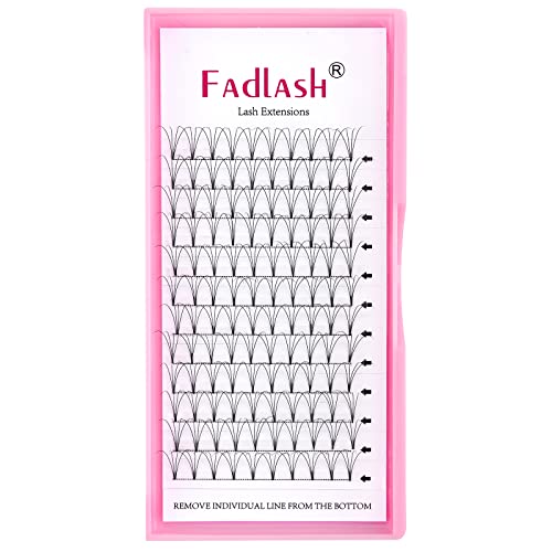 Russian Lashes 14D 0.07 Thickness D Curl 8-14mm Mix Tray Russian Lashes Premade Russian Volume Lashes Pre Made Fan Lashes Volume Lashes Pre Made