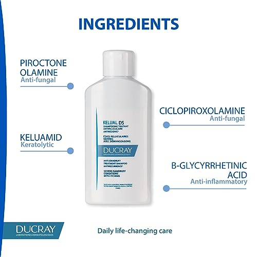 Pierre Fabre Ducray Kelual DS Anti-Reappearance Dandruff Treatment Shampoo, 100 ml
