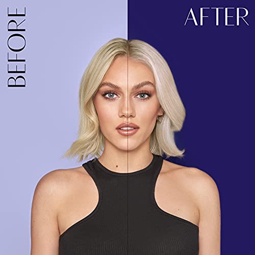 Charles Worthington Colourplex Toning Ultra Violet Shampoo, Purple Shampoo for Blonde Hair, Toning Shampoo for Blondes, Purple Pigment Shampoo, 2