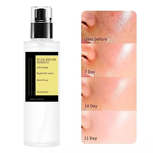 Snail Mucin Essence - 100ml Snail Mucin Moisturiser, Mucin Power Essence, Brightening Essence Lighten Dark Spots And Fine Lines