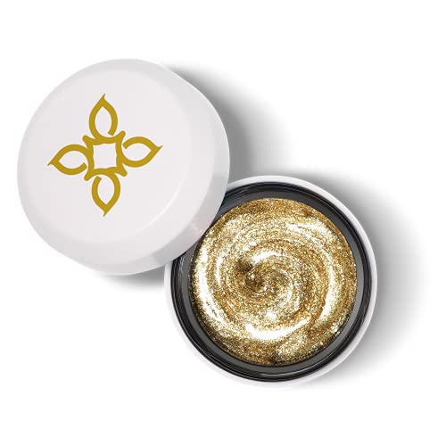 BLUESKY Metallic Sparkle Gel Paint Pots Glitter Nail Art Good As Gold 5G