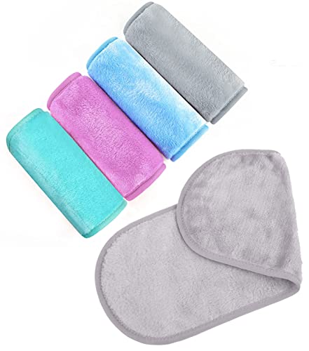 Reusable Makeup Remover Cloth Microfiber Facial Cleaning Wipes Makeup Eraser Towels Face Washcloth Suitable for Sensitive Skin, Remove Makeup Ins