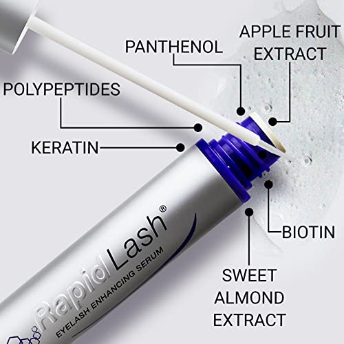 RapidLash Eyelash Enhancing Serum for Thicker, Stronger, Fuller and Longer Looking Lashes, Scientifically Inspired Conditioning and Moisturising