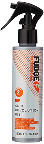 Fudge Professional Curl Enhancing Styling Spray, Curl Revolution Mist, Hair Spray for Curly Hair, No Stickiness, No Heaviness, No Crispy Crunch,