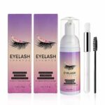 Tongyend Lash Shampoo for Lash Extensions,Eyelash Extension Cleanser,Lash Cleanser for Extensions with Brushes,Eyelash Extension Shampoo for Eyel