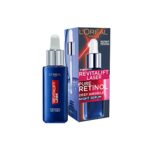 L’Oreal Paris Pure Retinol Night Serum, Revitalift Laser Anti-Ageing & Anti-Wrinkle Serum, 50ml