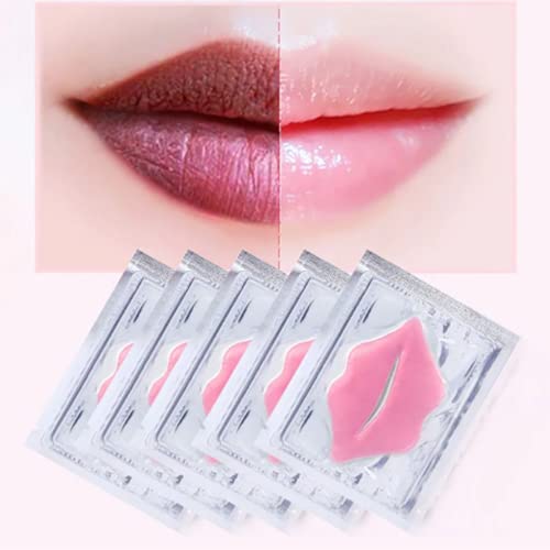 Collagen Crystal Lip Masks Set, 3 types 15pcs Moisturizing Nourishing Lip Patches Remove Dead Skin Anti-Wrinkle Anti-Aging Hydrating Gel Masks Pl