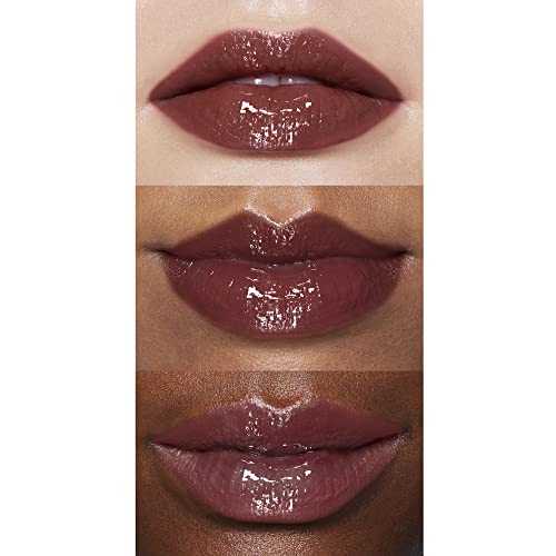 e.l.f. Lip Lacquer, Nourishing, Non-Sticky Ultra-Shine Lip Gloss With Sheer Color, Infused With Vitamins A & E, Vegan & Cruelty-Free, Black Cherr