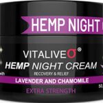 Hemp Cream Maximum Strength with Lavender, Chamomile, Arnica - Extra Strong - Hemp Oil Gel - Naturally Soothing, Back, Knees, Neck, Shoulders 100