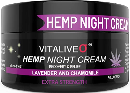 Hemp Cream Maximum Strength with Lavender, Chamomile, Arnica - Extra Strong - Hemp Oil Gel - Naturally Soothing, Back, Knees, Neck, Shoulders 100