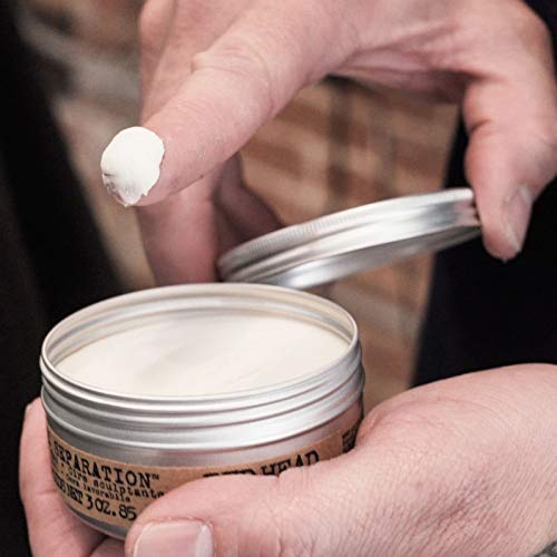 Bed Head For Men by TIGI - Matte Separation Workable Wax - Professional Firm Hold Hair Wax for Men - Hair Styling Product Formulated With Beeswax