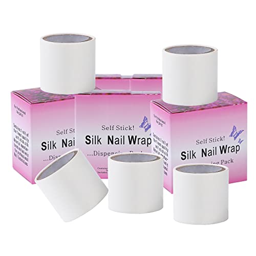 BNG Nail Sticker Repair Fiberglass Silk Wrap Self Adhesive Professional Nails Hardener Strengthener Protector Reinforce Extension Nail Art Tool f
