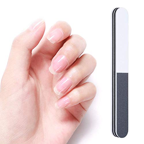Professional Nail Files and Buffers, Uooker 3 Ways Washable Double Sided Nail Files, Shape and Shine Nail Tool, Professional Nail Art Kit, Pack o