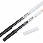 Saffron - 2in1 Black & White Eyeliner Pencil (120)