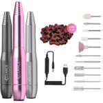 CLANCE Electric Nail Drill - Nail Science Optimized Manicure Pedicure Electric Nail File for Natural & Acrylic Nails | Dream & Create with 11 Mul