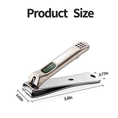 Nail Clippers,Fingernail and Toenail Cutters, Sharp and Durable Nail Cutter,Made of Medical Grade Stainless Steel,Nail Clipper Gift for Men and W