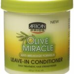 African Pride Olive Miracle Anti-Breakage Leave-In Conditioner 425g/15oz