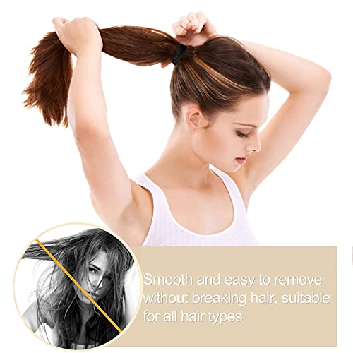 ILamourCar Hair Bands, 4mm Elastic Hair Ties Ponytail Holders, Hair Bobbles for Women, Hair Bobble Elastic Hair Bands, Perfect for Women and Girl