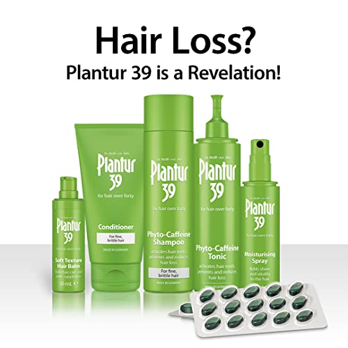 Plantur 39 Moisturising Spray with Provitamin B5 125ml | Shiny and Healthy Hair | Hair Mist Provides Moisture and Adds Shine | Suitable for Colou