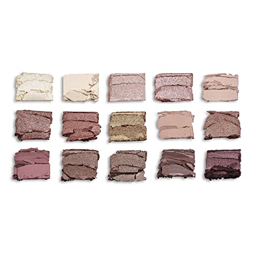 Makeup Revolution, Reloaded, Eyeshadow Palette, Highly Pigmented, Iconic 3.0, 15 Shades, Matte and Shimmer Finishes, 16.5g