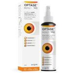 Optase Protect – A Preservative Free, Antibacterial Eye Spray for The Daily Hygiene of Eyelids, Eyelashes and Surrounding Skin - PH Neutral - 100
