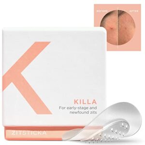 ZitSticka Killa Kit | Self-Dissolving Microdart Patch for Covering Zits and Spots, Stickers for Face and Skin, Vegan and Cruelty Free (8 Pack)