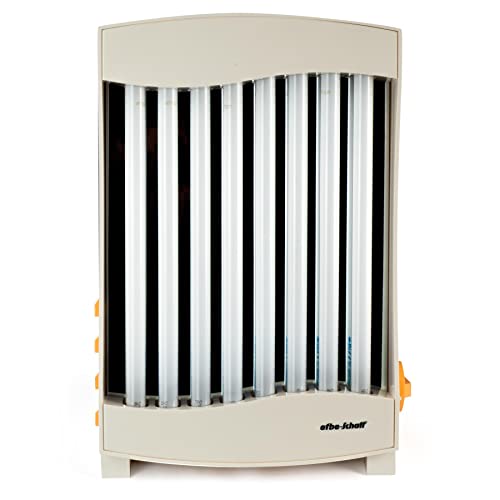 Efbe-Schott, Facial Tanning Lamp with 8 Bulbs, 150W, 2 Pairs of Protective Goggles Included, White, SC GB 838 N