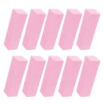 10 Pieces Nail Buffer Blocks Multi-Sided Nail Sanding Blocks Professional Nail Polishers for Polishing Natural Acrylic Gel Nails