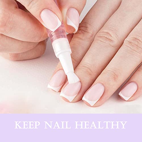 Cuticle Oil Pens for Nail Care,10PCS Mix Flavors Cuticle Revitalizer Oil Pen Set,Nail Oil Pens with Natural Ingredients Revitalize Pen with Soft