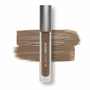 WUNDERBROW Waterproof Eyebrow Gel, Brunette, Vegan and Cruelty-Free