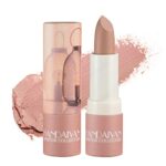 HANDAIYAN Lipstick,Nude Lipstick,Red Lipstick,Smooth,Waterproof,Highly Pigmented Lipsticks for Women Long Lasting (102#Nude Brown)