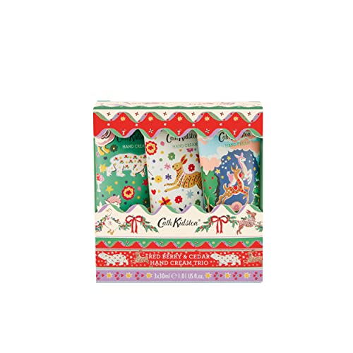 Cath Kidston Blossom Birds Assorted Hand Cream Trio Gift Set | Enriched With Shea Butter | Cruelty Free & Vegan Friendly | Travel Friendly Sizes