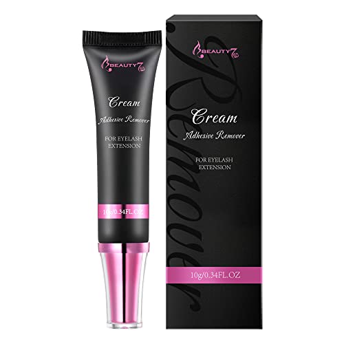 Eyelash Extension Remover Cream 5g for Individual Semi-Permanent False Lash Color White Beauty7