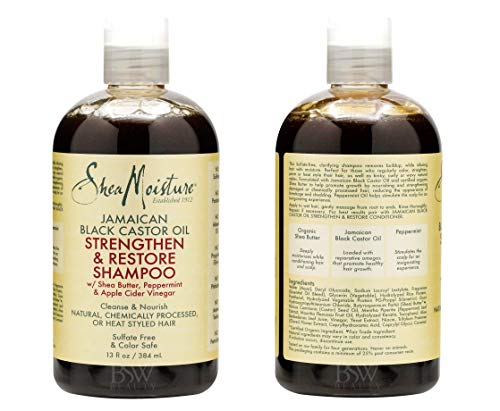 Shea Moisture - Jamaican Black Castor Oil Shampoo & Conditioner Set