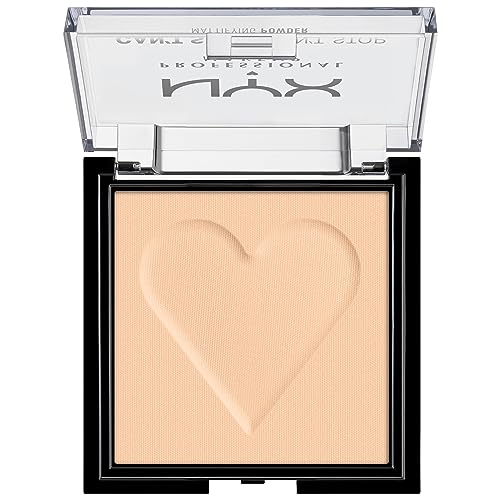 NYX Professional Makeup Can't Stop Won't Stop Mattifying Powder, Matte Finish, Light