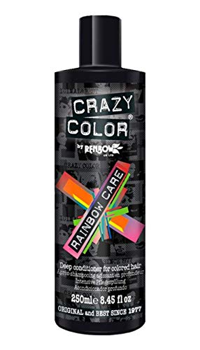 Crazy Color Rainbow Conditioner For Color Treated Hair - Deep Conditioning With Color Protection - 250ml