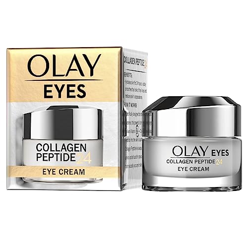 Olay Collagen Peptide 24 Eye Cream, Olay's Highest Concentration In Collagen Peptides, Anti-Ageing Skin Treatment Without Fragrance, Firming Eye