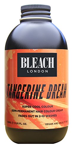 BLEACH LONDON I Saw Red Colour - Semi-Permanent Hair colour, Vivid Red, Temporary Hair Colour Cream, Vegan, Cruelty Free, Temporary Hair Colour C