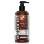 ArtNaturals Argan Oil Leave-In Conditioner - (12 Fl Oz / 355ml) - Made with Organic and Natural Ingredients - Detangler Treatment for Curly, Dama