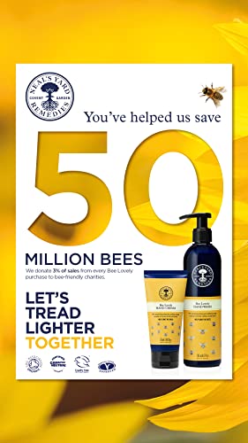 Neal's Yard Remedies | Bee Lovely Nourishing Collection | Set of Hand Cream, Shower Gel, Body Lotion & All Over Balm | Gifts for Women | Pack of