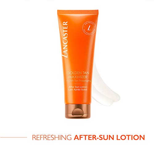 Lancaster Golden Tan Maximizer After Sun Lotion 125ml | Natural Tan Accelerator | Soothing | Cooling | After Sun For Body