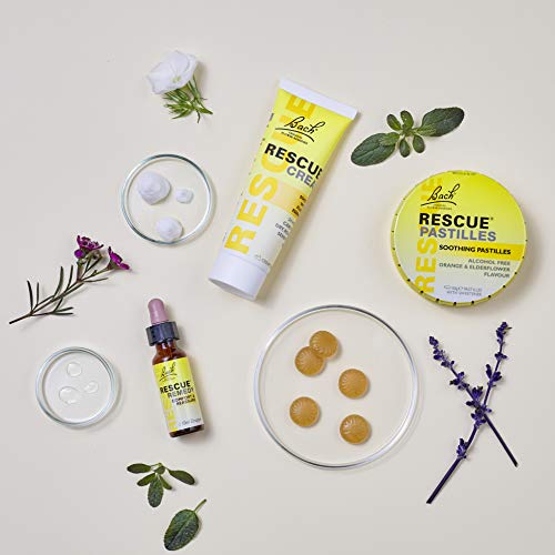 Nelsons Rescue Remedy Cream, Fragrance Free Moisturising Cream with Flower Essences for Emotional Wellness and Balance, Only for Skin, 50 ml