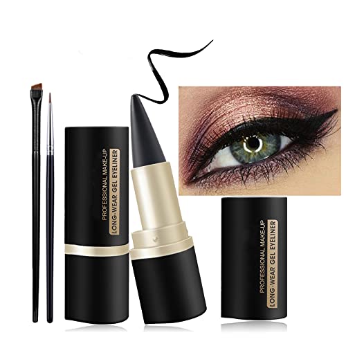 Black Eyeliner,Eyeliner Pencil Long Lasting, Quick Dry Waterproof Smudge Proof Makeup, Face Painting,Suitable For All Eye Shapes Eye Liner And Bo