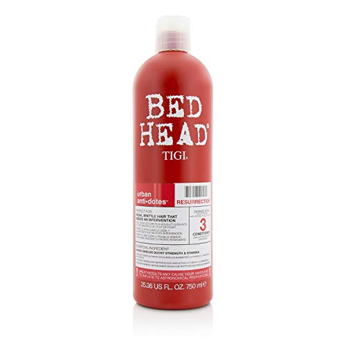 Bed Head by TIGI - Urban Antidotes Resurrection Conditioner - Ideal for Damaged Hair - 750 ml