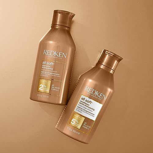 Redken All Soft Conditioner, For Dry Hair, Argan Oil, Intense Softness and Shine, 66 Percent More Inside, 500 ml