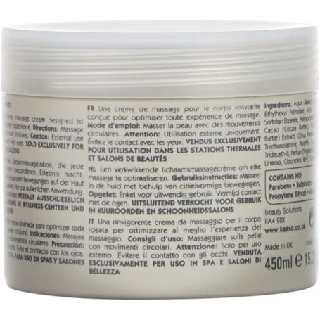 Kaeso Massage Sorbet Body Massage Cream 450 ml