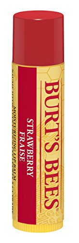 Burt's Bees Lip Balm Beeswax, Moisturising Lip Balm With Vitamin E & Peppermint Oil, 100% Natural Origin, 4.25g